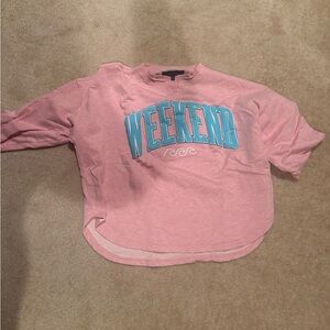 Simply Southern Pink Weekend Light Sweatshirt